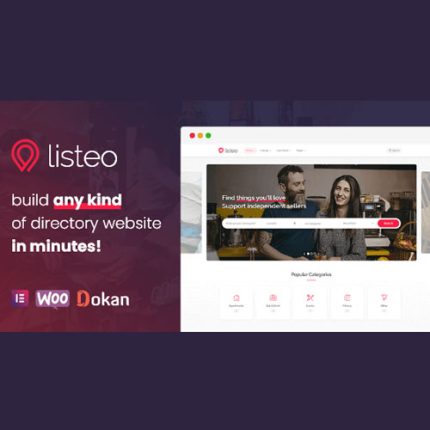 Listeo Theme GPL WordPress Premium Features