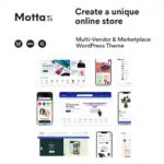 Motta WordPress Theme GPL - Multivendor Marketplace Websites