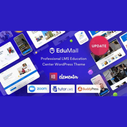 EduMall Theme GPL LMS WordPress Theme