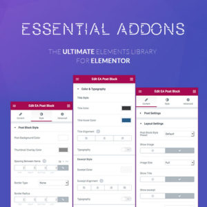 Essential Addons Pro for Elementor