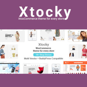 Xtocky Theme GPL Responsive WooCommerce